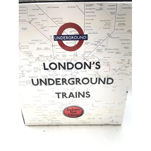 134 - A Exclusive First Editions London's Underground Trains Box set. Includes 4 1938 London Tube Stock. #... 