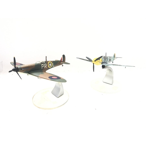 138 - A Corgi Battle of Britain set #49505. Boxed including a Spitfire and a Messerschmitt.