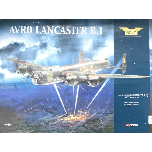 147 - A Corgi Avro Lancaster Boxed #AA32601.