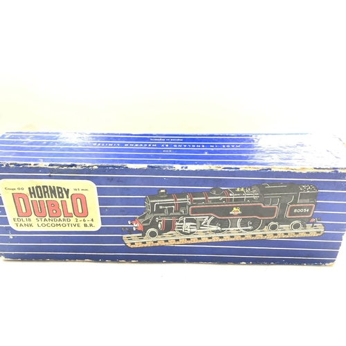 153 - A Hornby Dublo EDL18 Standard Locomotive 2-6-4 Boxed.