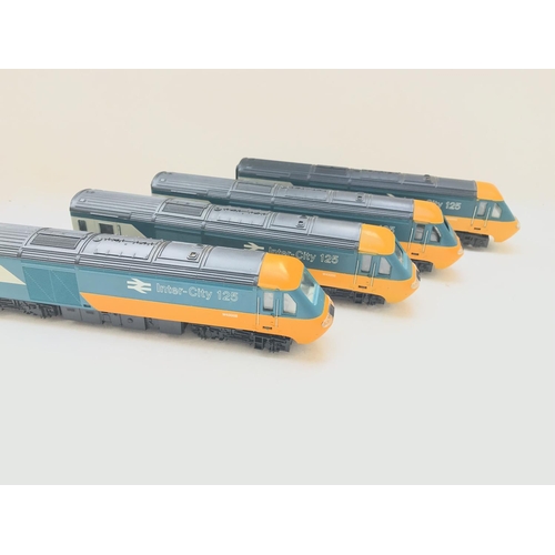 161 - 2 x Hornby 'OO' Gauge Inter-City 125s plus's Dummy's.