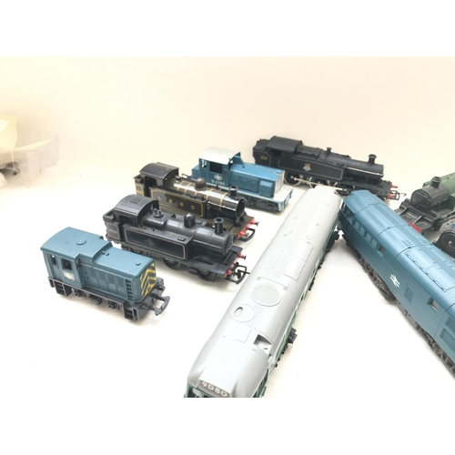 162 - A collection of 'OO' Gauge Trains in Varied states.