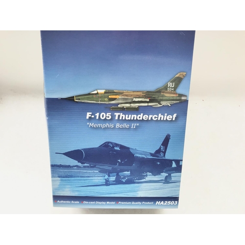 17 - A Hobby Master F-105 Thunderchief boxed. #HA2503