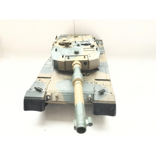 170 - A Remote Controlled Battle Tank with Automatic Electric Gun System. Boxed.