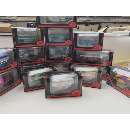 208 - A Collection of Exclusive First Editions Busses All boxed.