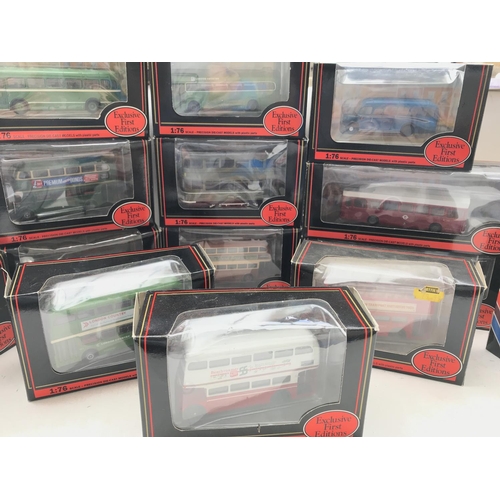 208 - A Collection of Exclusive First Editions Busses All boxed.