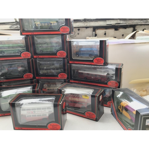 208 - A Collection of Exclusive First Editions Busses All boxed.