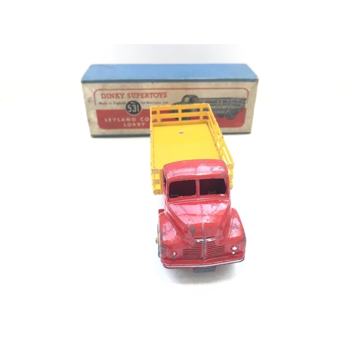 234 - A Dinky Supertoys Leyland Comet Lorry boxed. #531.