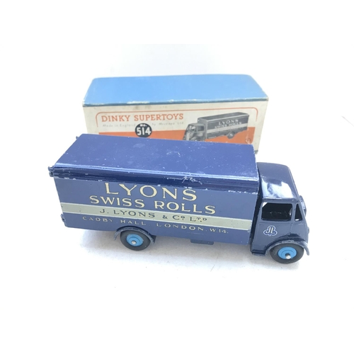 235 - A Dinky Supertoys Guy Van 'Lyons Swiss Rolls' Boxed.#514