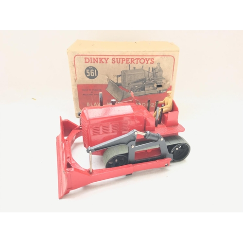 242 - A Boxe Dinky Supertoys Blaw Knox Bulldozer #561