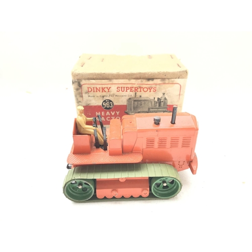 246 - A Boxed Dinky Supertoys Heavy Tractor Boxed #563.