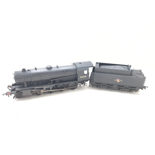 278 - A Bachmann WD Austerity Class 90448 BR Black Late Crest (DCC) #32-260DC. Boxed.