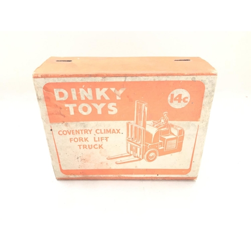 3 - A Dinky Coventry Climax Fork Lift Truck boxed.