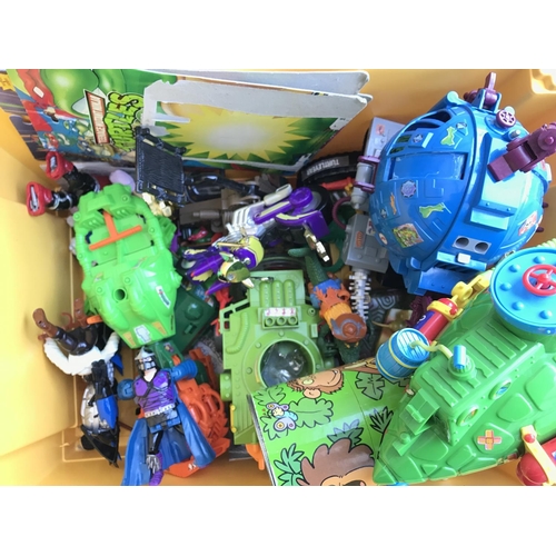 311 - 2 x Box's containing a collection of Teenage Mutant Ninja Turtles and accessories.(2)