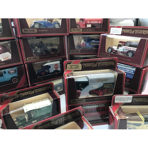 321 - A large Collection of boxed Matchbox Models Of Yesteryear