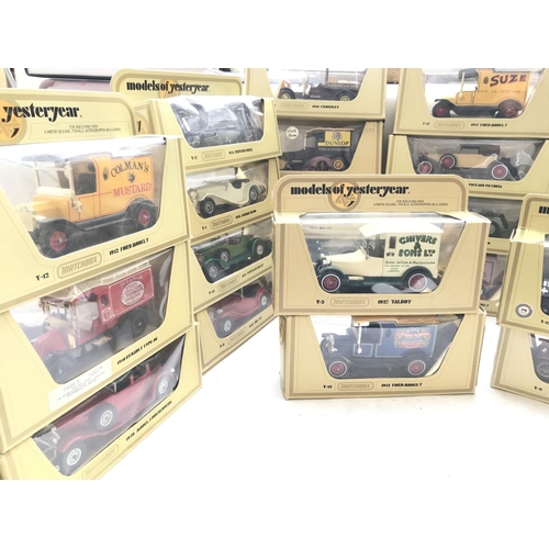 323 - A Large collection of Matchbox models of Yesteryear. Boxed and including promotional models.