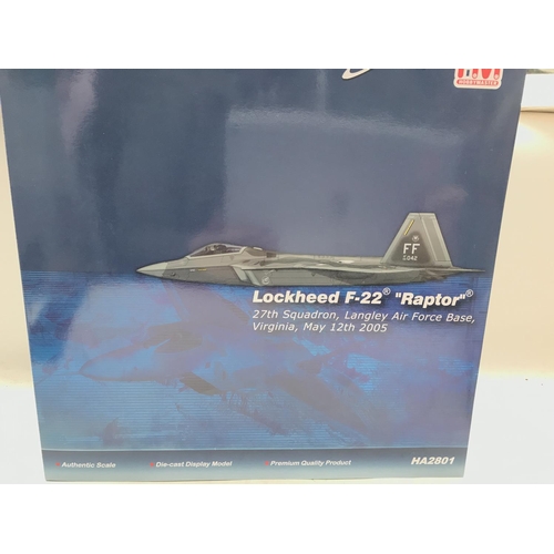 33 - A Hobbymaster Lockheed F-22 