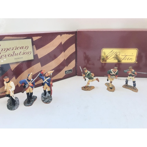 345 - 3 x Boxed Britain's including #17355. #17540 and #17286 American War Of Independence.