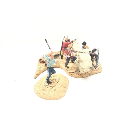 349 - A Keith Rocco's Rorkes Drift Boxed #Roc002 Zulu war.