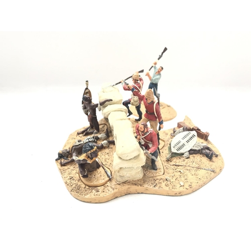 349 - A Keith Rocco's Rorkes Drift Boxed #Roc002 Zulu war.