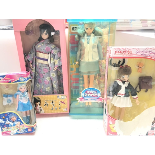 358 - A Collection of Anime Figures boxed.