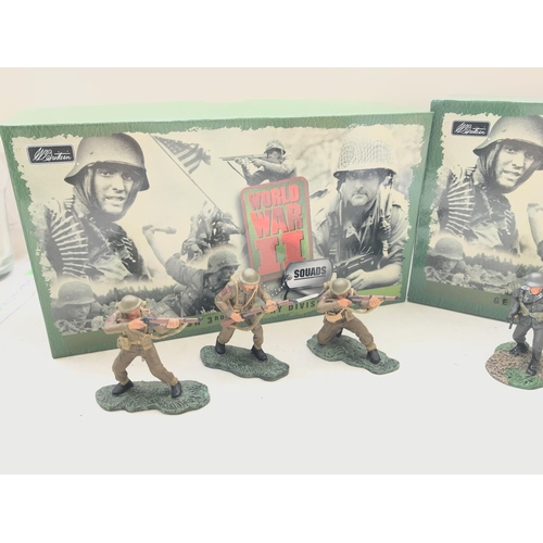 378 - 2 X Britain's Including #17251 British 3rd Infantry Division and #17144 German Wehrmacht-Assault set... 