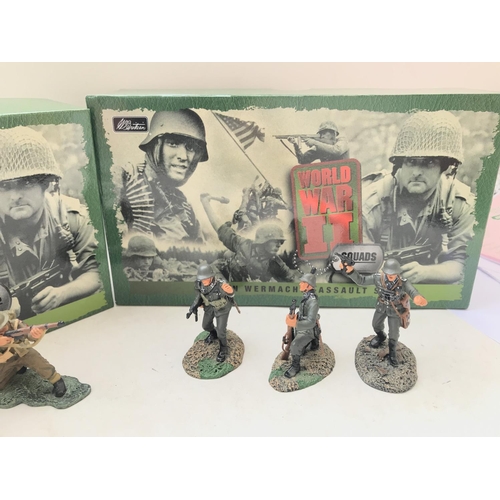 378 - 2 X Britain's Including #17251 British 3rd Infantry Division and #17144 German Wehrmacht-Assault set... 