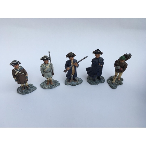 381 - A Britains American Revolution Valley Forge Scene With Hut. Boxed. #17421