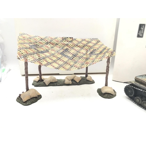 397 - A Britain's Camouflage Netting Set #17510 and a Panzer IV Tank #17460 both boxed.