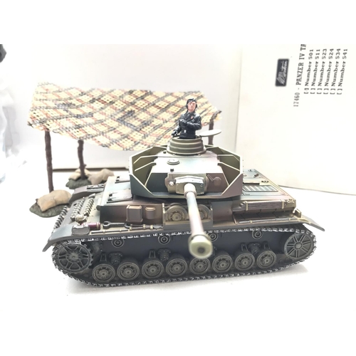 397 - A Britain's Camouflage Netting Set #17510 and a Panzer IV Tank #17460 both boxed.