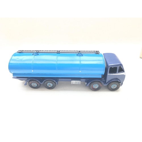 4 - A Dinky Supertoys Foden 14-Ton Tanker boxed. (Appears to be re-painted)