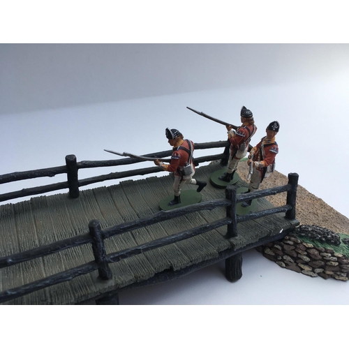 400 - Britains Battle of Concord Bridge. #17213. Boxed.