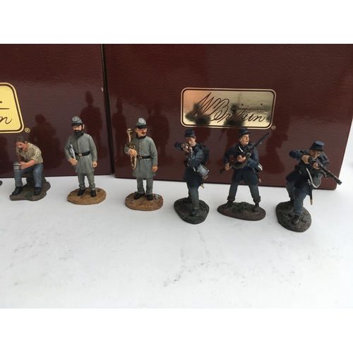 409 - Britains American civil War. Union camp Scene #17480. Boxed. Britains American Civil War. Band of th... 