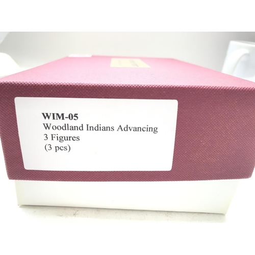 418 - A John Jenkins Designs Woodland Indians Advancing #WIM-05 Boxed.