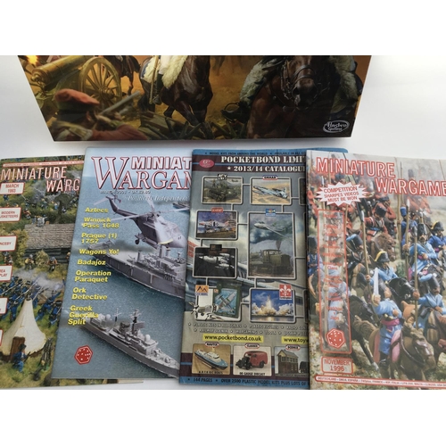 451 - Collection of Western books. Miniature war game & Pocketbond. Risk Wargame board game.