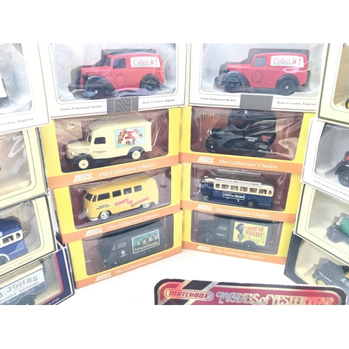 459 - A Collection of Boxed Lledo.Matchbox Vehicles including the Carry on Collection.