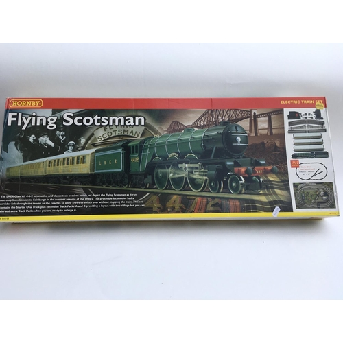 482 - Hornby Electric Train Set. Flying Scotsman. Boxed.