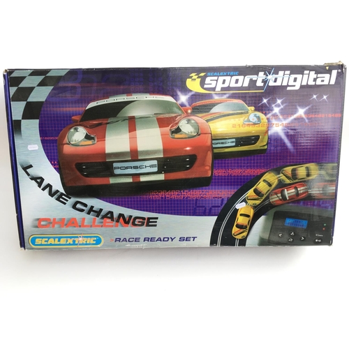 484 - Scalextric Lane Change Challenge set.