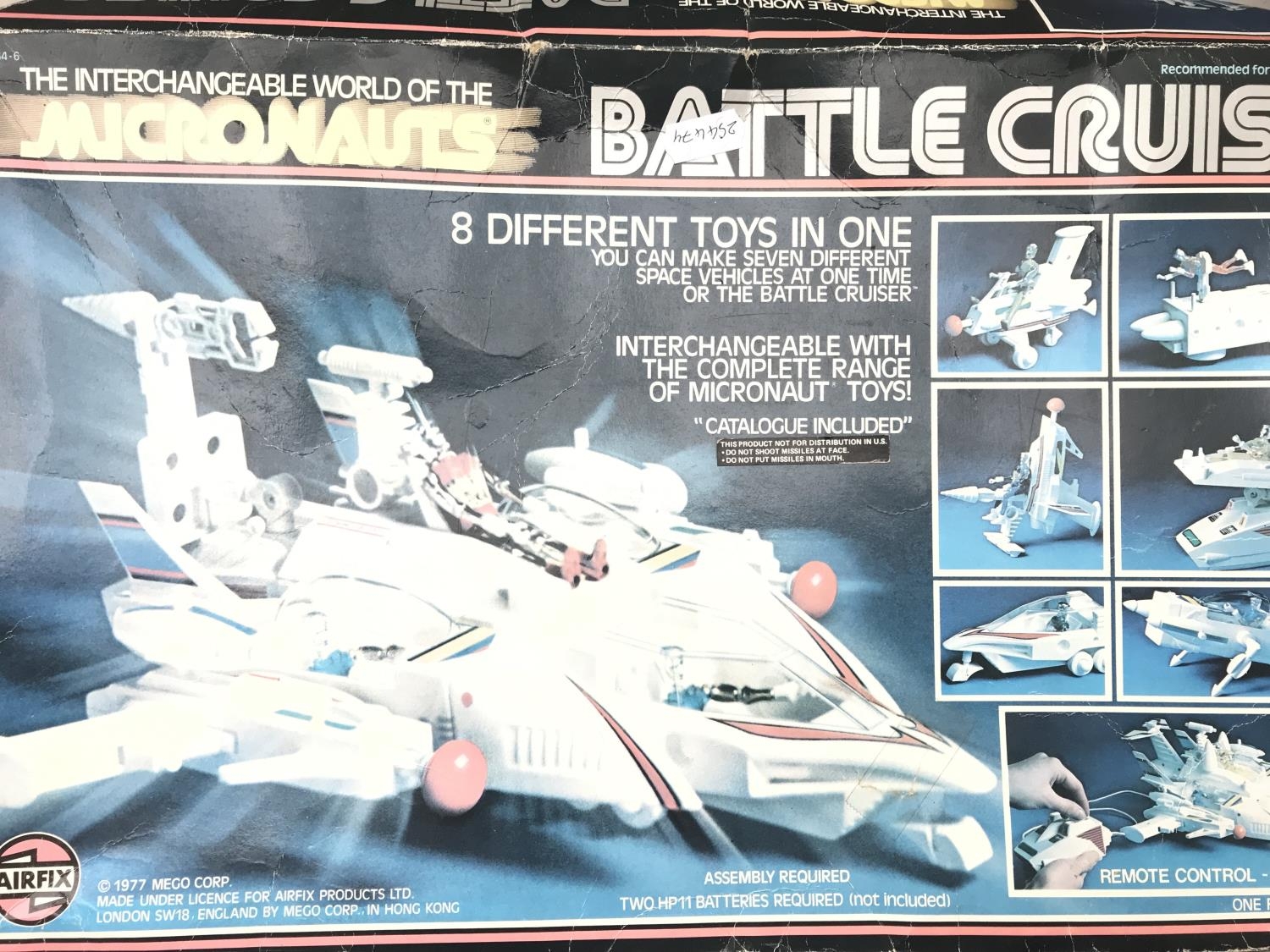 Micronauts orders Battle Cruiser and Micronaut