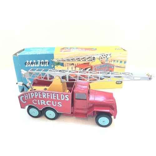 524 - A Boxed Corgi Chipperfield's Circus Crane Truck. #1121