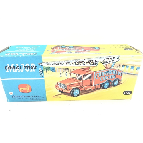 524 - A Boxed Corgi Chipperfield's Circus Crane Truck. #1121