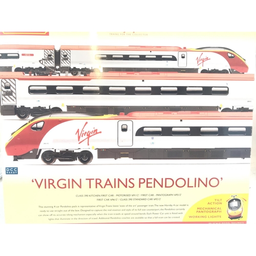 554 - A Hornby Virgin Trains Pendolino DCC Ready Boxed #R2467.