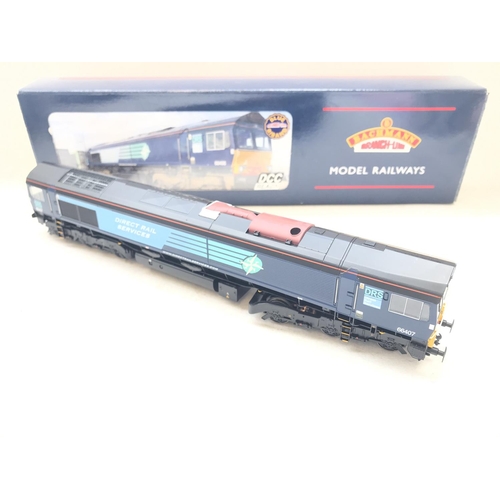 602 - A Bachmann Class 66 Diesel 66407 Direct Rail Services Boxed. #32-731 DCC Ready