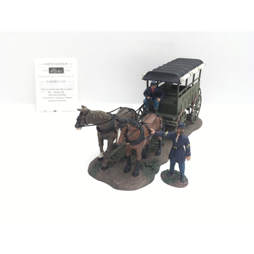 621 - Britains American Civil War. Boxed. #31052 Union Rucker Ambulance Wagon.