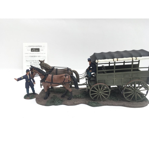 621 - Britains American Civil War. Boxed. #31052 Union Rucker Ambulance Wagon.