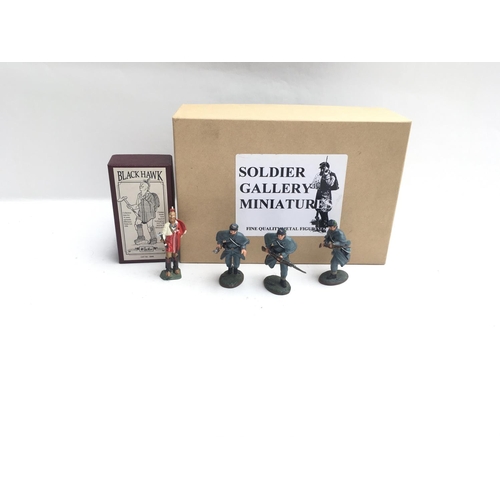 626 - Britains Black Hawk figure. Boxed. Soldier Gallery Miniature #U.1 Irish Brigade. Boxed