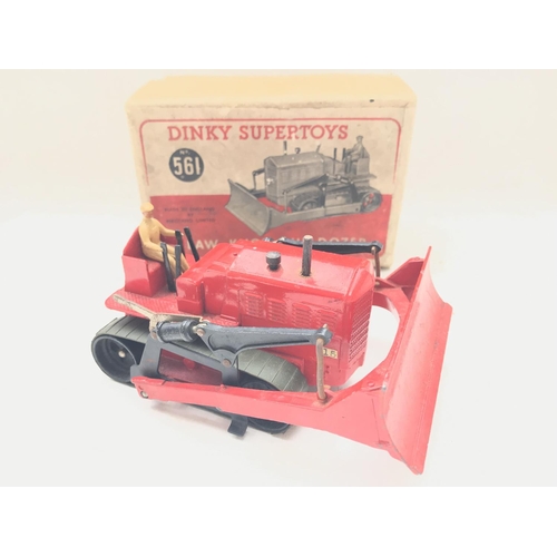 7 - A Dinky Blaw Knox Bulldozer boxed #561.