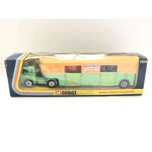 70 - A Corgi Bedford Horse Transporter boxed #1104.