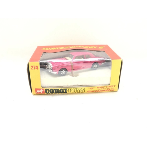 82 - A Corgi Bentley Series 'T' boxed #274