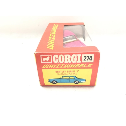 82 - A Corgi Bentley Series 'T' boxed #274